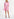 Pink denim A-line mini dress Faume - seconde main