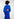 Blue puffed-sleeve top Faume - seconde main