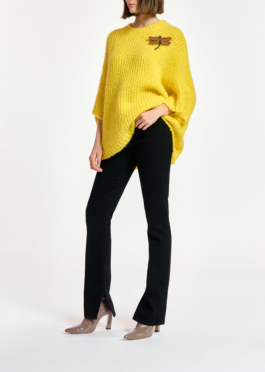 Pull boxy jaune RE—SSENTIEL | Essentiel second hand