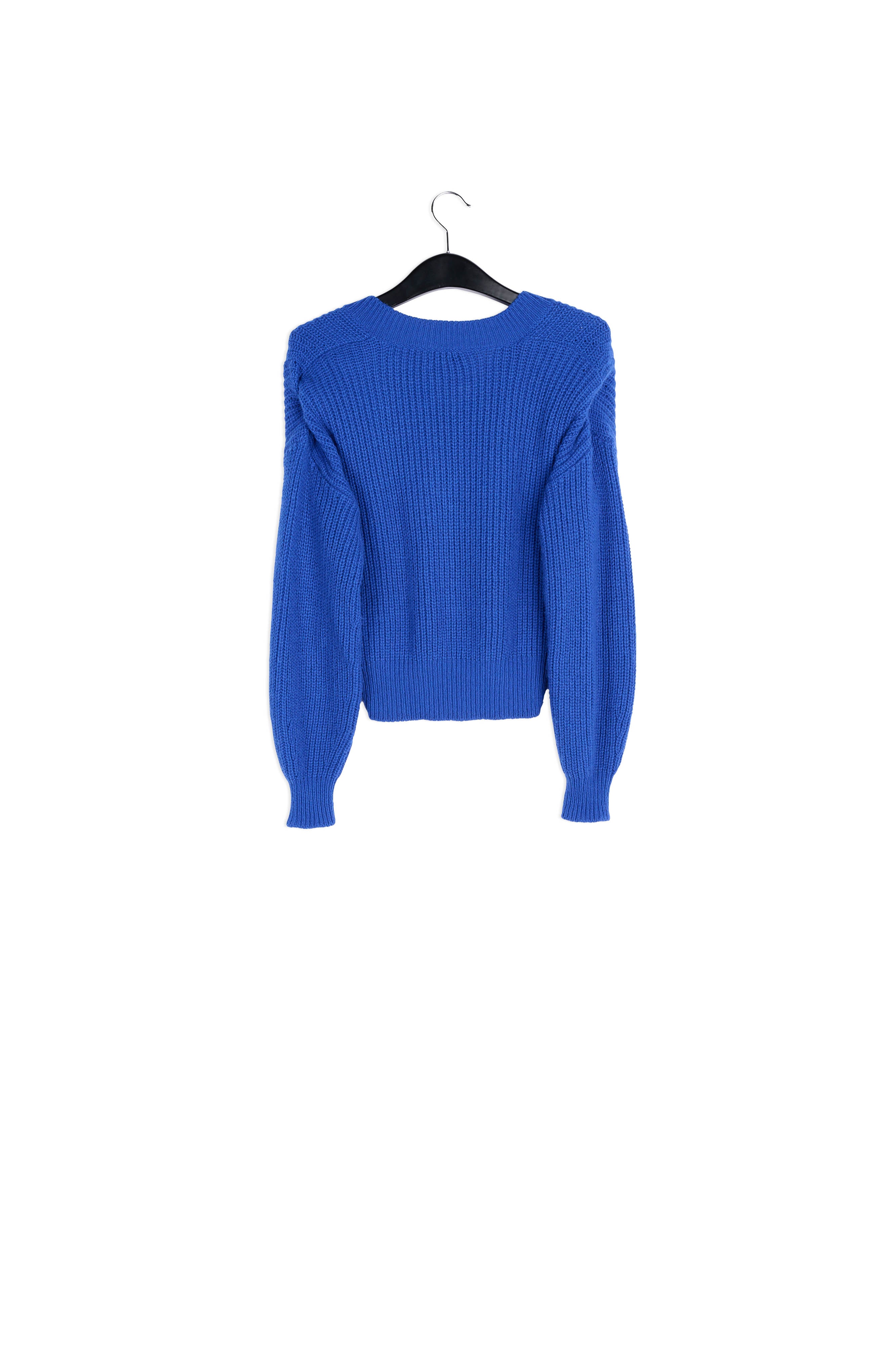 Pull bleu à épaulettes RE—SSENTIEL | Essentiel second hand