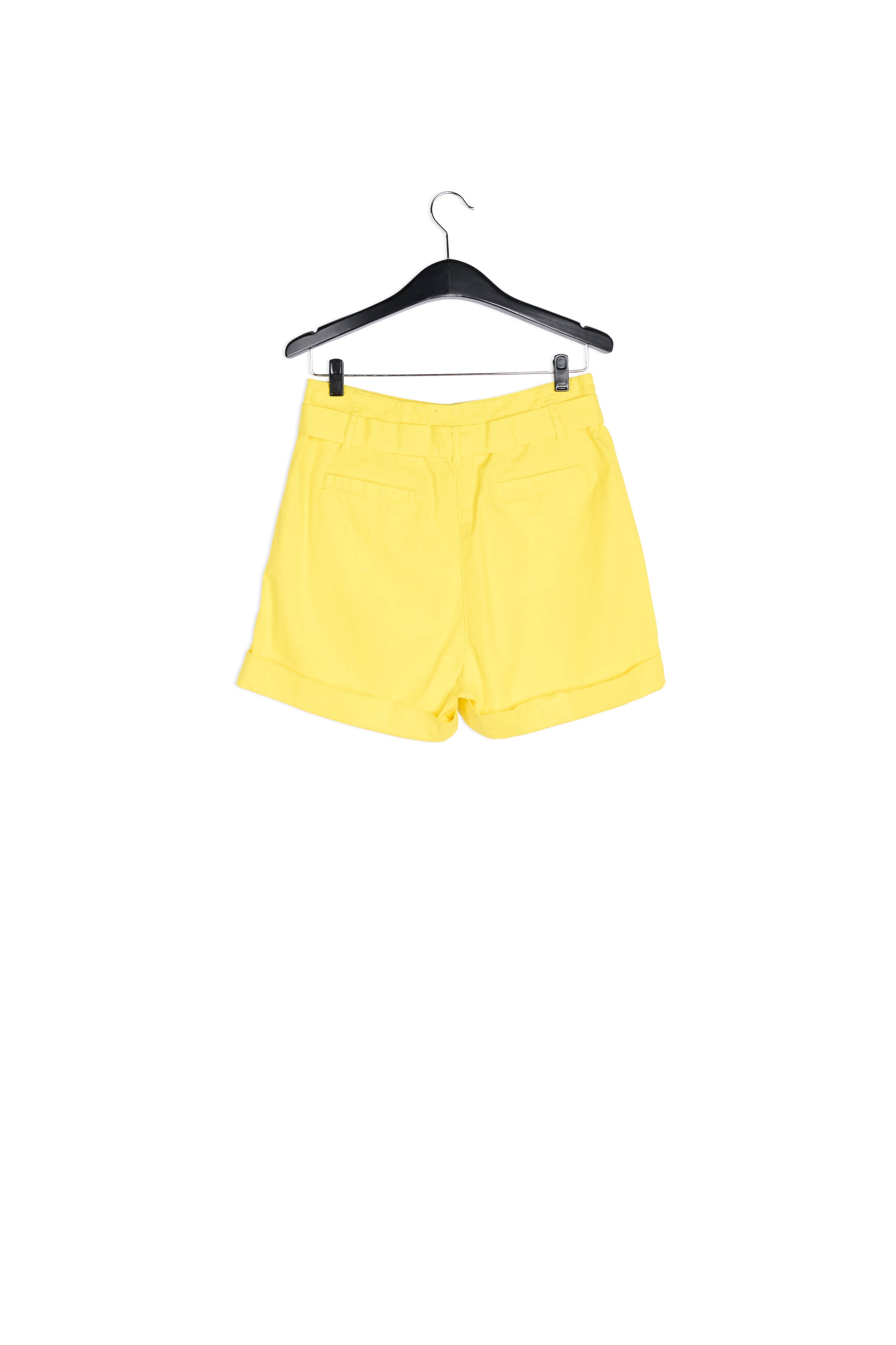 Short jaune à taille haute RE—SSENTIEL | Essentiel second hand