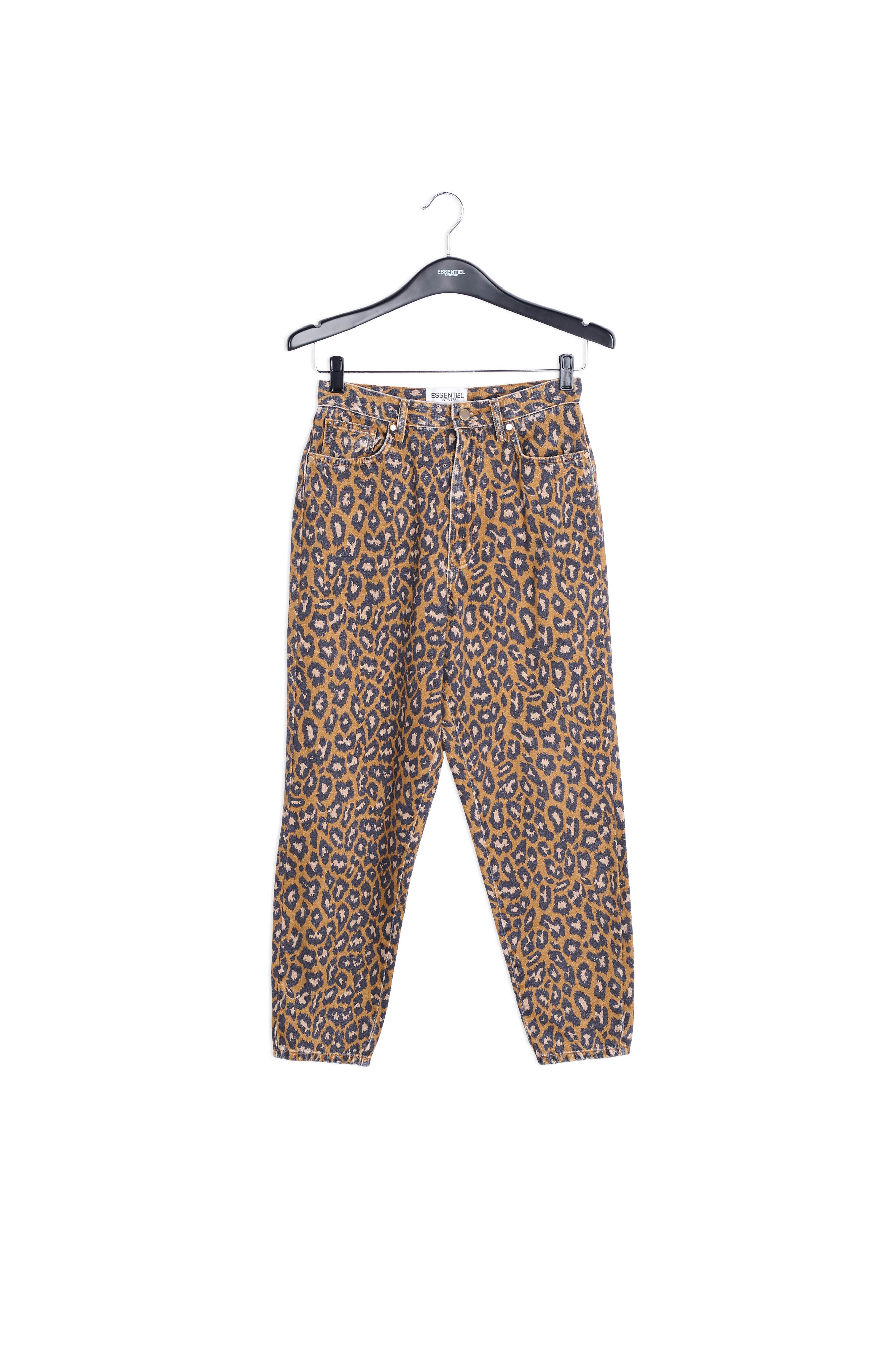 Print high waist denim RE—SSENTIEL | Essentiel second hand