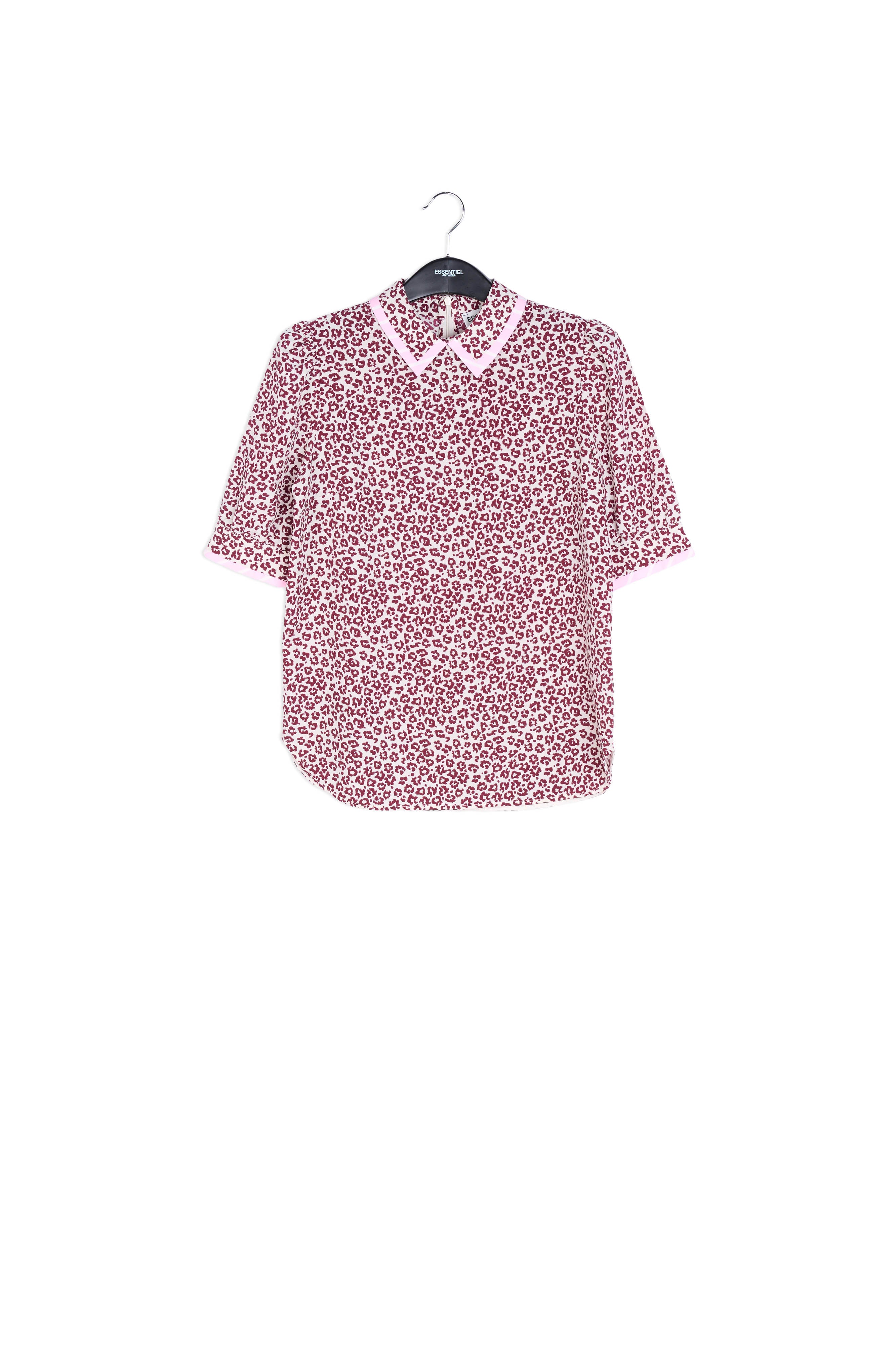 Contrast collar top RE—SSENTIEL | Essentiel second hand