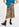 Midirok met luipaardprint Faume - seconde main