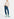 Cropped high-rise blue jeans Faume - seconde main