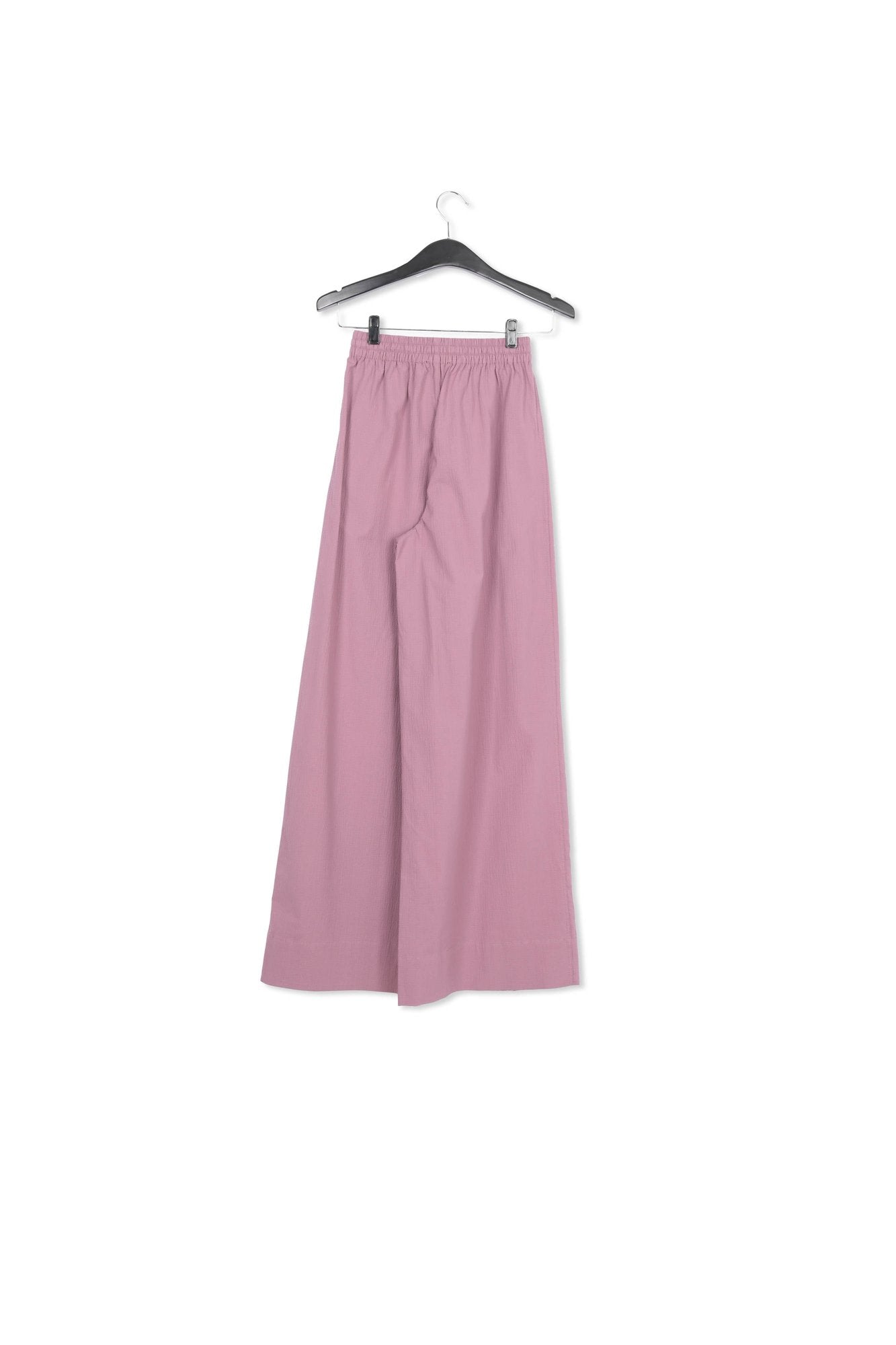 Mauve wide-leg pants RE—SSENTIEL | Essentiel second hand