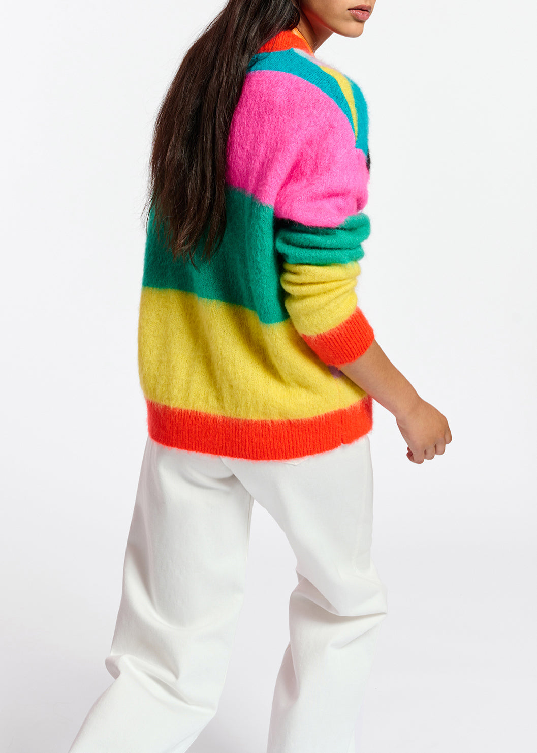 Pull en intarsia multicolore RE—SSENTIEL | Essentiel second hand