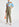 Khaki tapered-fit pants Faume - seconde main