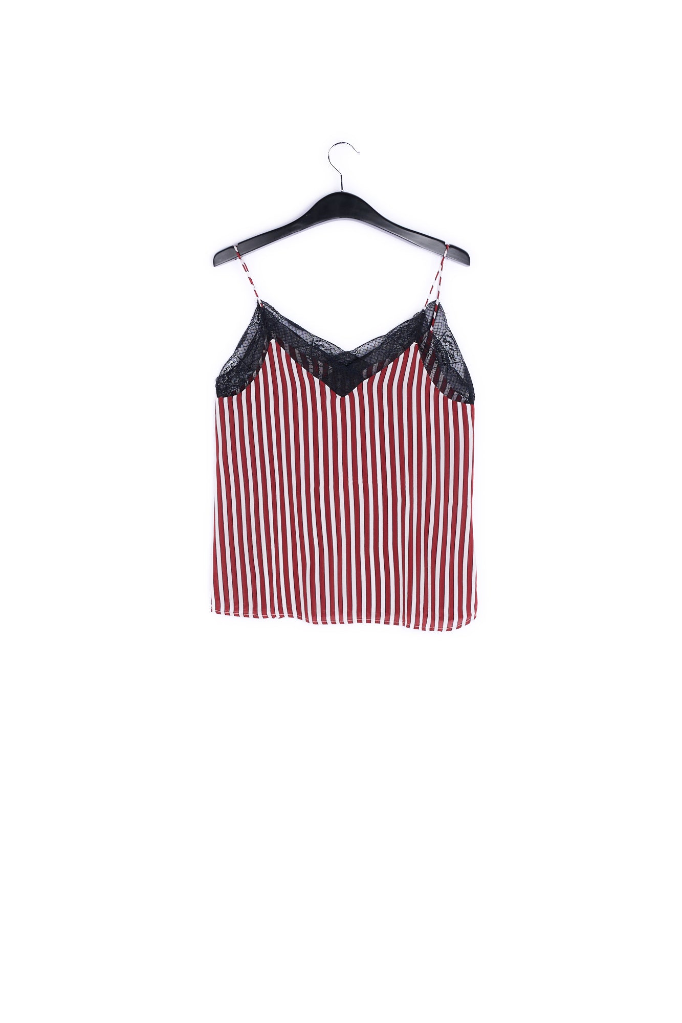 Striped lace top RE—SSENTIEL | Essentiel second hand