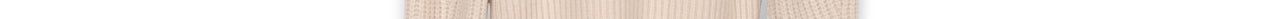 Beige ribgebreide trui met rolkraag Faume - seconde main