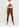 Leopard print tapered pants Faume - seconde main