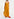 Robe midi ocre en V Faume - seconde main