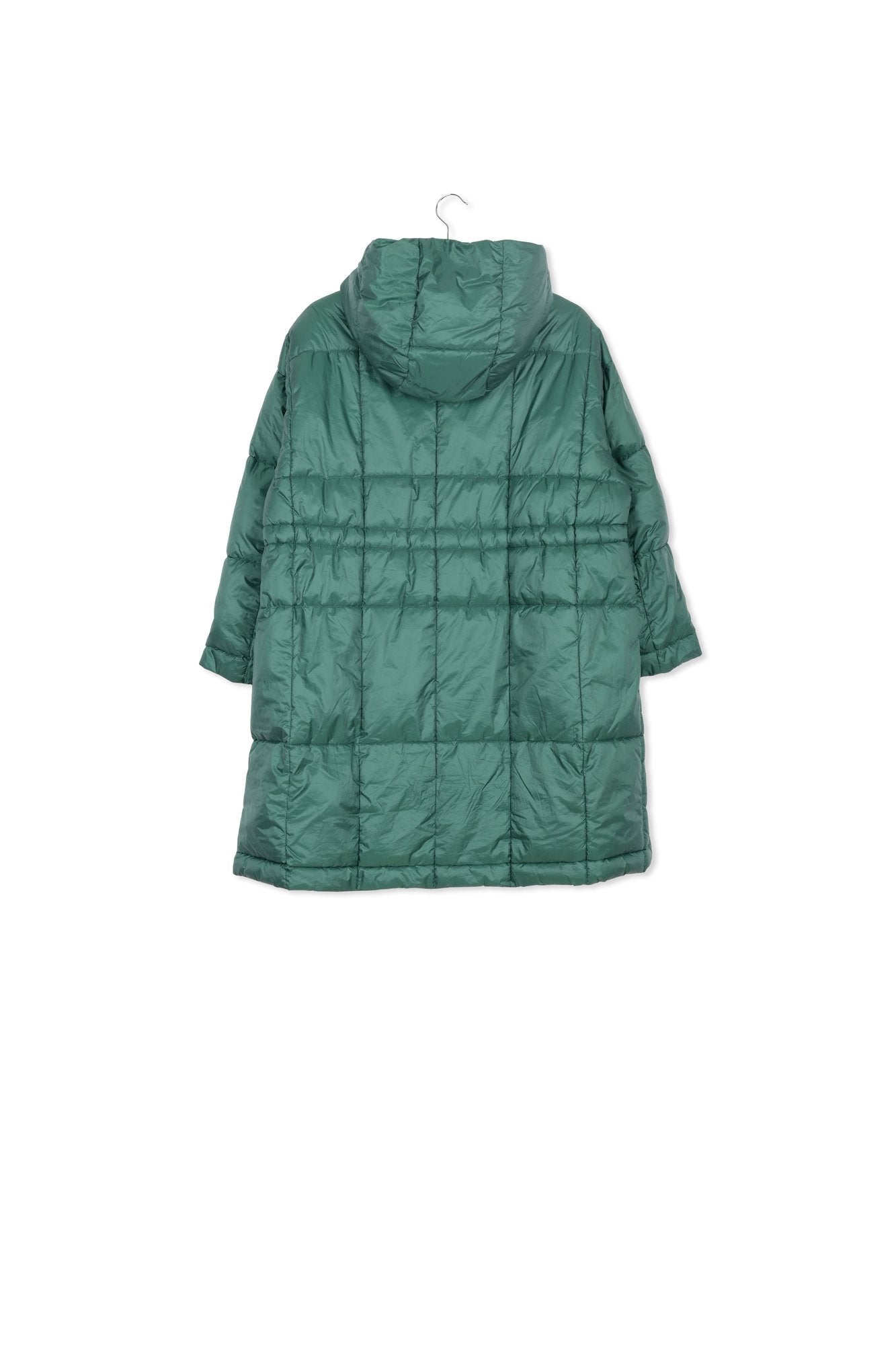 Doudoune vert foncé à  capuche RE—SSENTIEL | Essentiel second hand