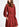 Burgundy denim mini dress Faume - seconde main