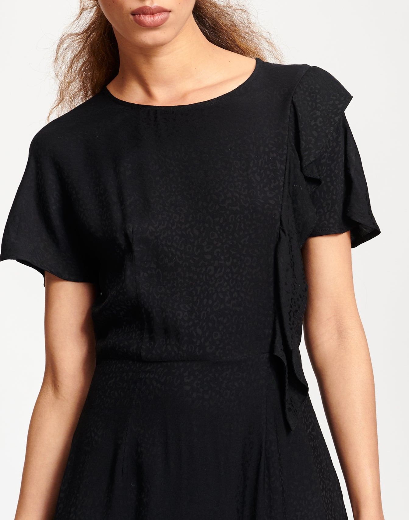 Draped midi dress RE—SSENTIEL | Essentiel second hand