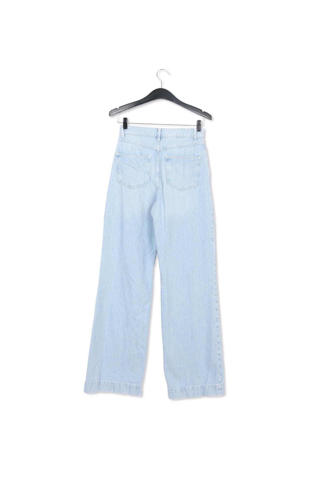 Light blue denim wide-leg jeans RE—SSENTIEL | Essentiel second hand