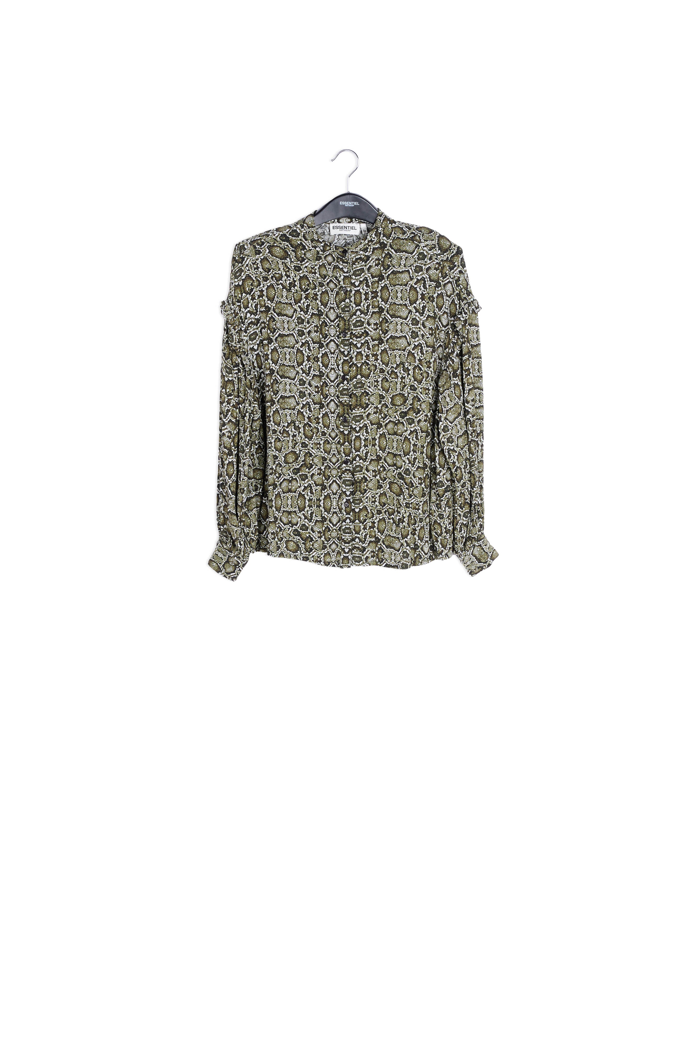 Oversized frilled shirt RE—SSENTIEL | Essentiel second hand