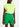 T-shirt en coton bio jaune fluo avec texte Faume - seconde main