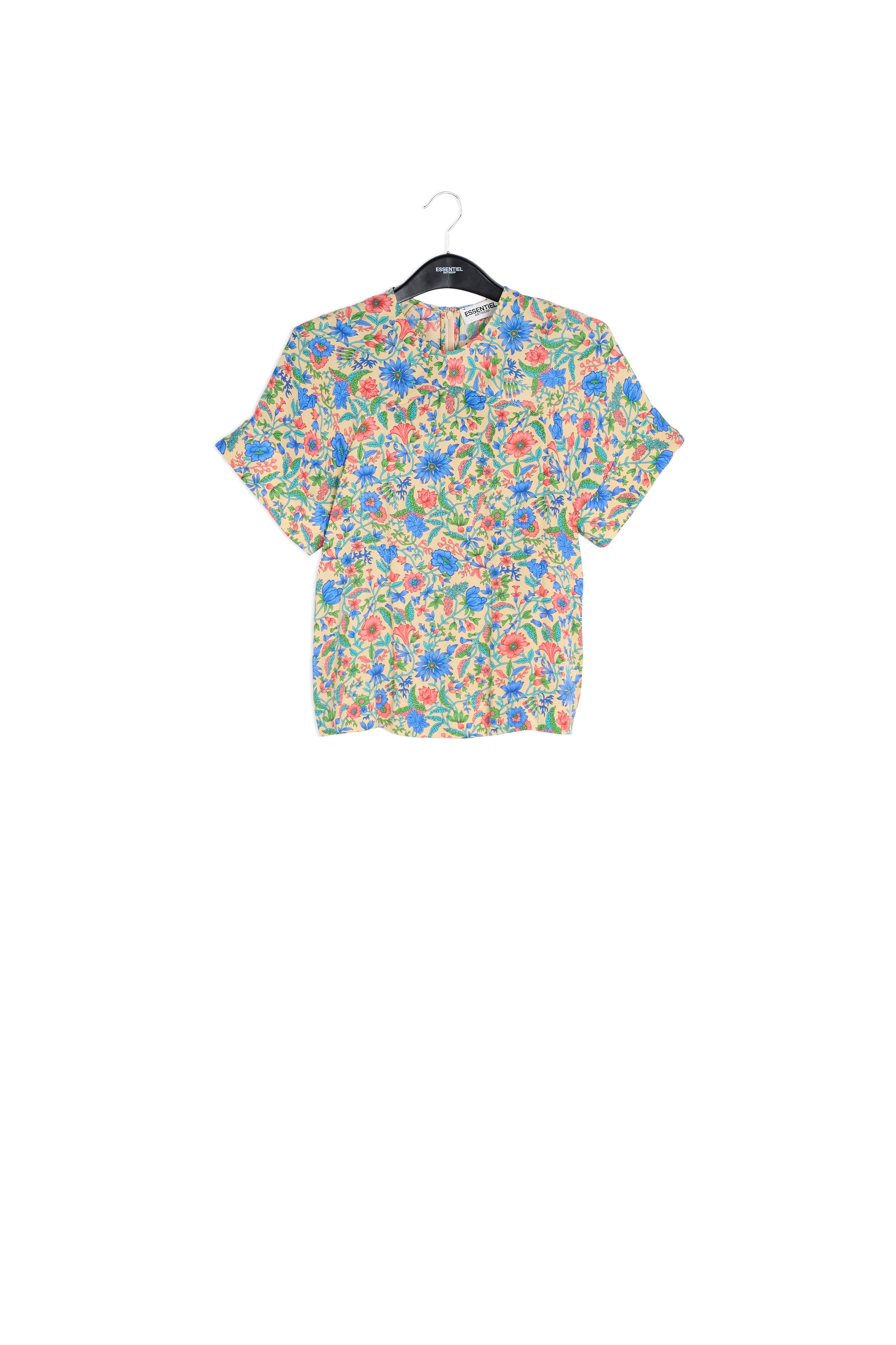Top imprimé fleuri crème RE—SSENTIEL | Essentiel second hand