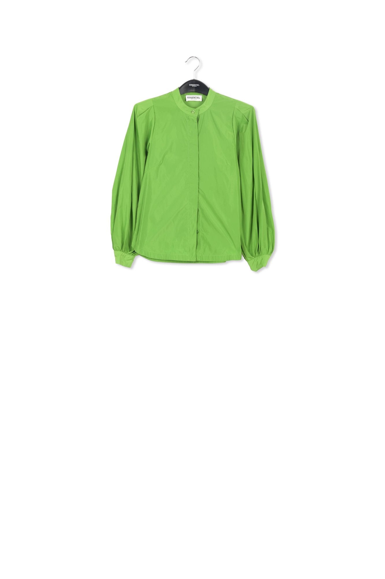 Top vert à manches bouffantes RE—SSENTIEL | Essentiel second hand