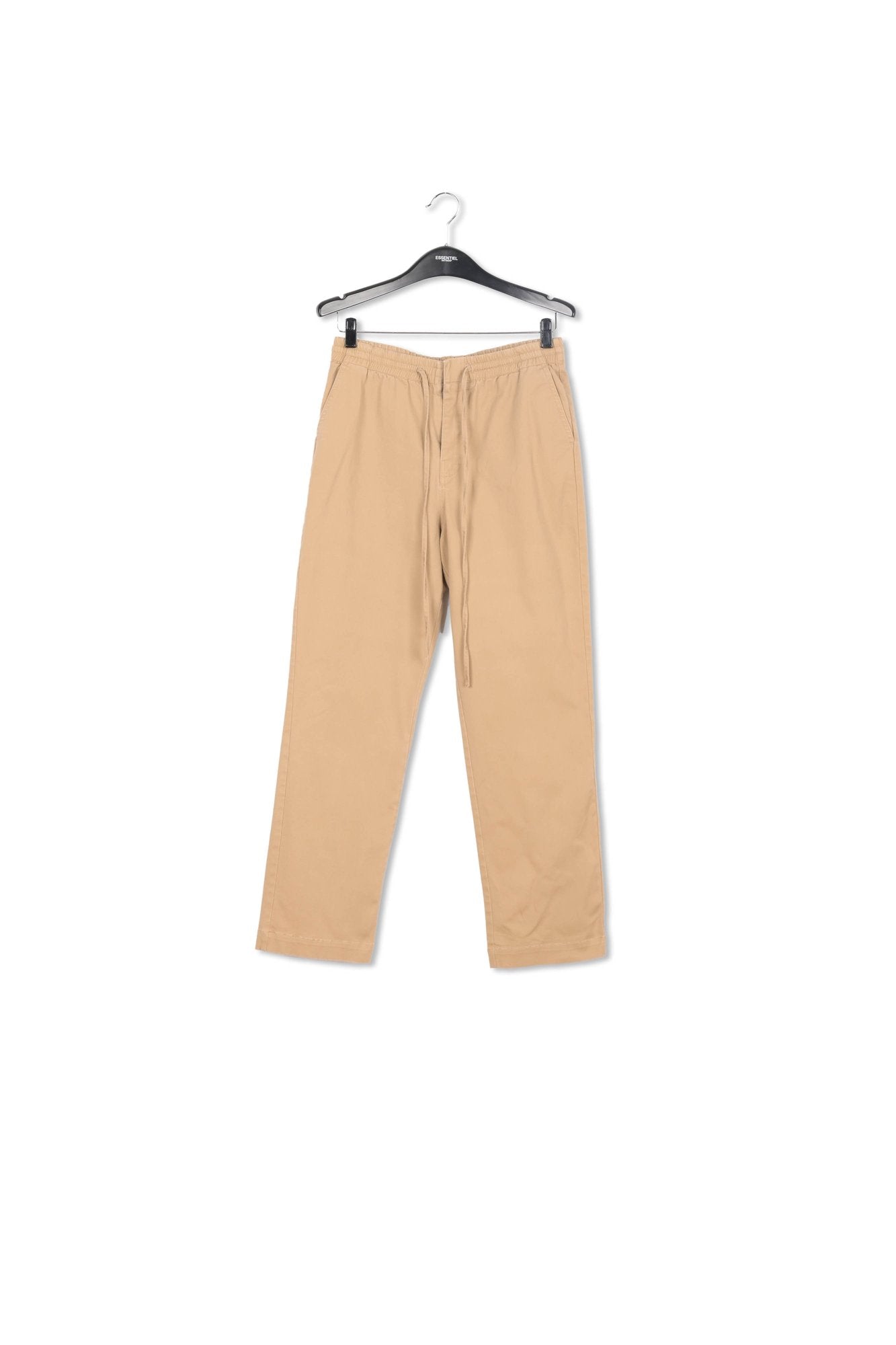 Pantalon camel à  jambes fuselées RE—SSENTIEL | Essentiel second hand