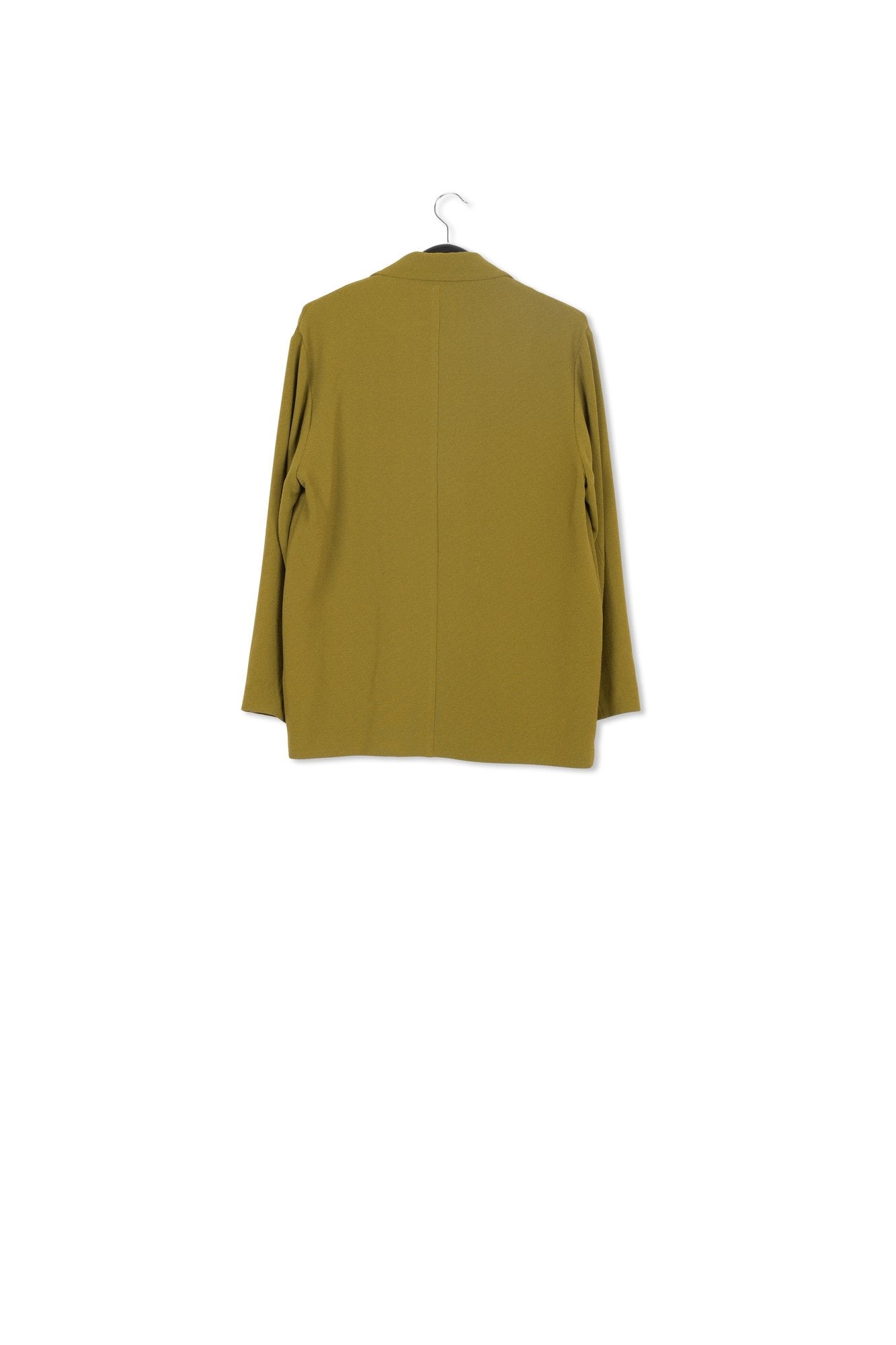Blazer croisé kaki RE—SSENTIEL | Essentiel second hand