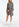 Zebra print and dots A-line mini dress Faume - seconde main