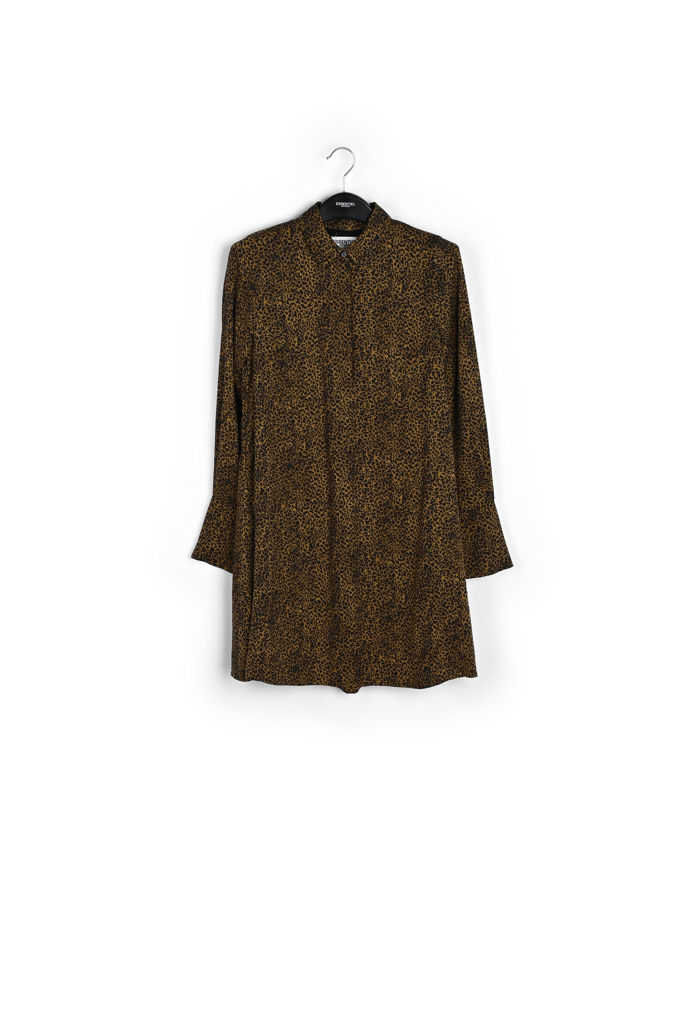 A-line dress with leopard print RE—SSENTIEL | Essentiel second hand