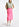 Neonroze A-jeansrok met hoge taille Faume - seconde main