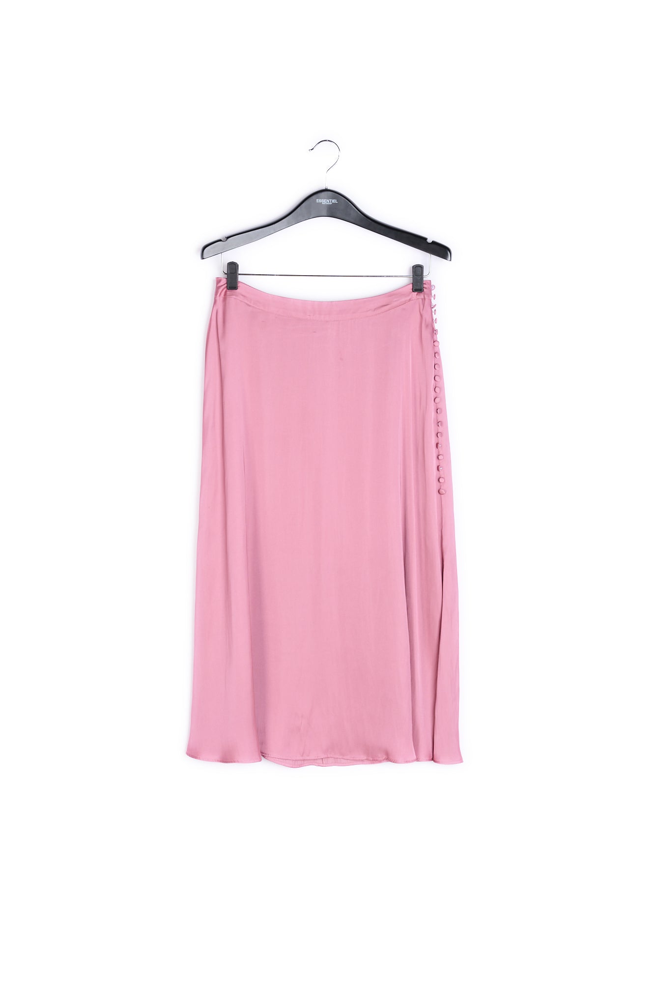 Dusty pink midi skirt RE—SSENTIEL | Essentiel second hand