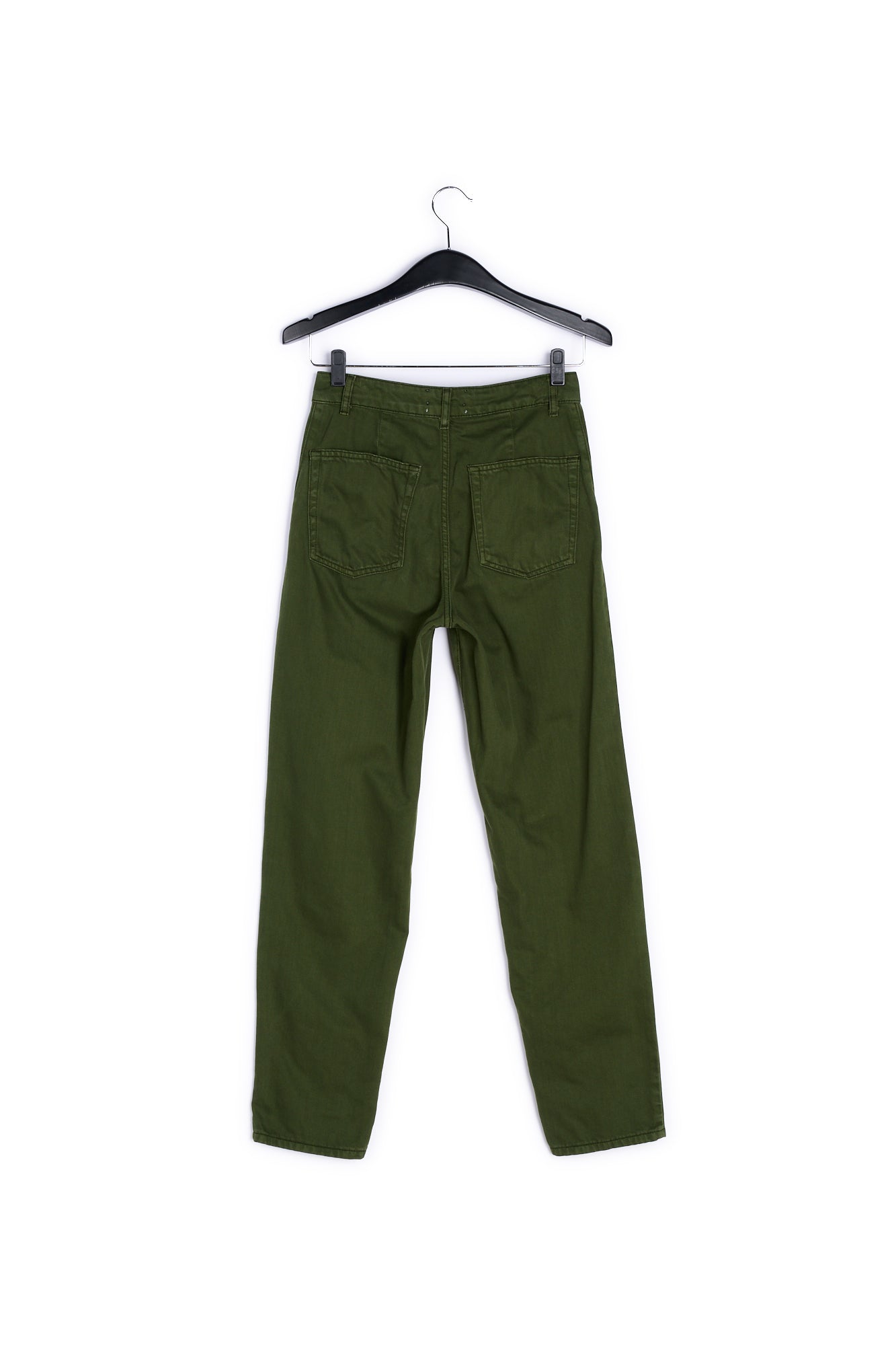 Pine green tapered jeans RE—SSENTIEL | Essentiel second hand