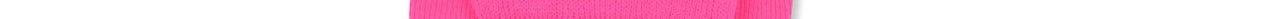 Pull maille côtelée rose aux manchettes rayées fluo Faume - seconde main