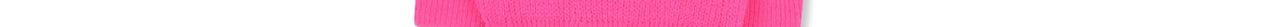 Pull maille côtelée rose aux manchettes rayées fluo Faume - seconde main