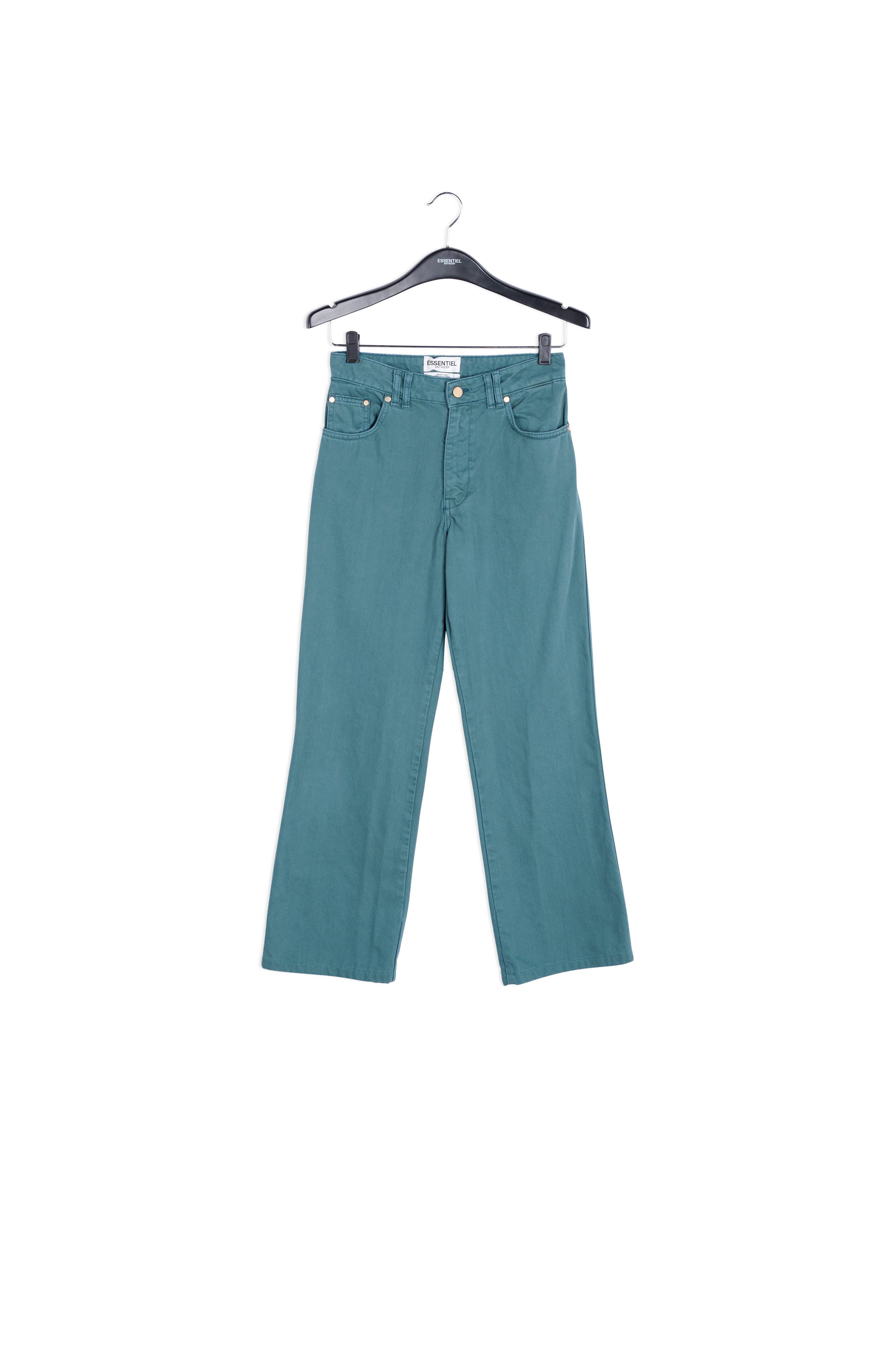 Bright blue flared-leg jeans RE—SSENTIEL | Essentiel second hand
