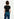 Zwart t-shirt van biokatoen met print Faume - seconde main