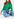 Light blue cropped wide-leg jeans. Faume - seconde main