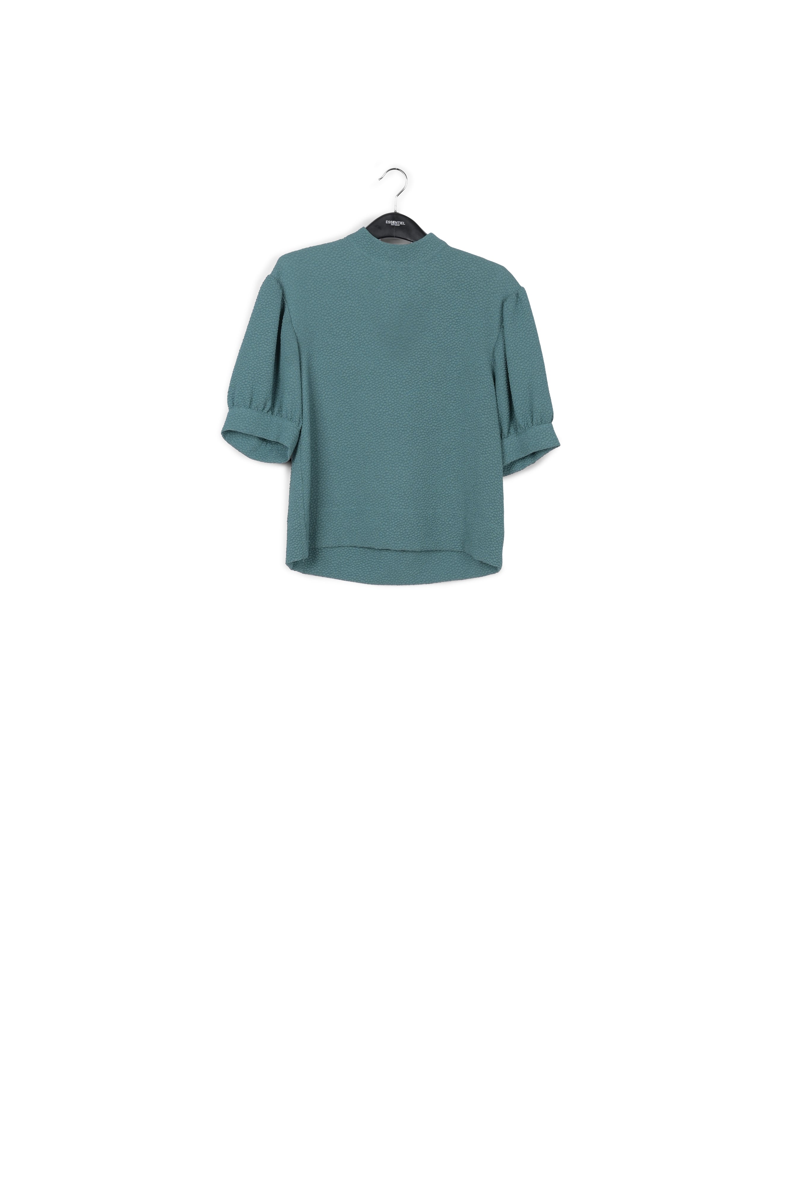 Red top with puffed sleeves RE—SSENTIEL | Essentiel second hand