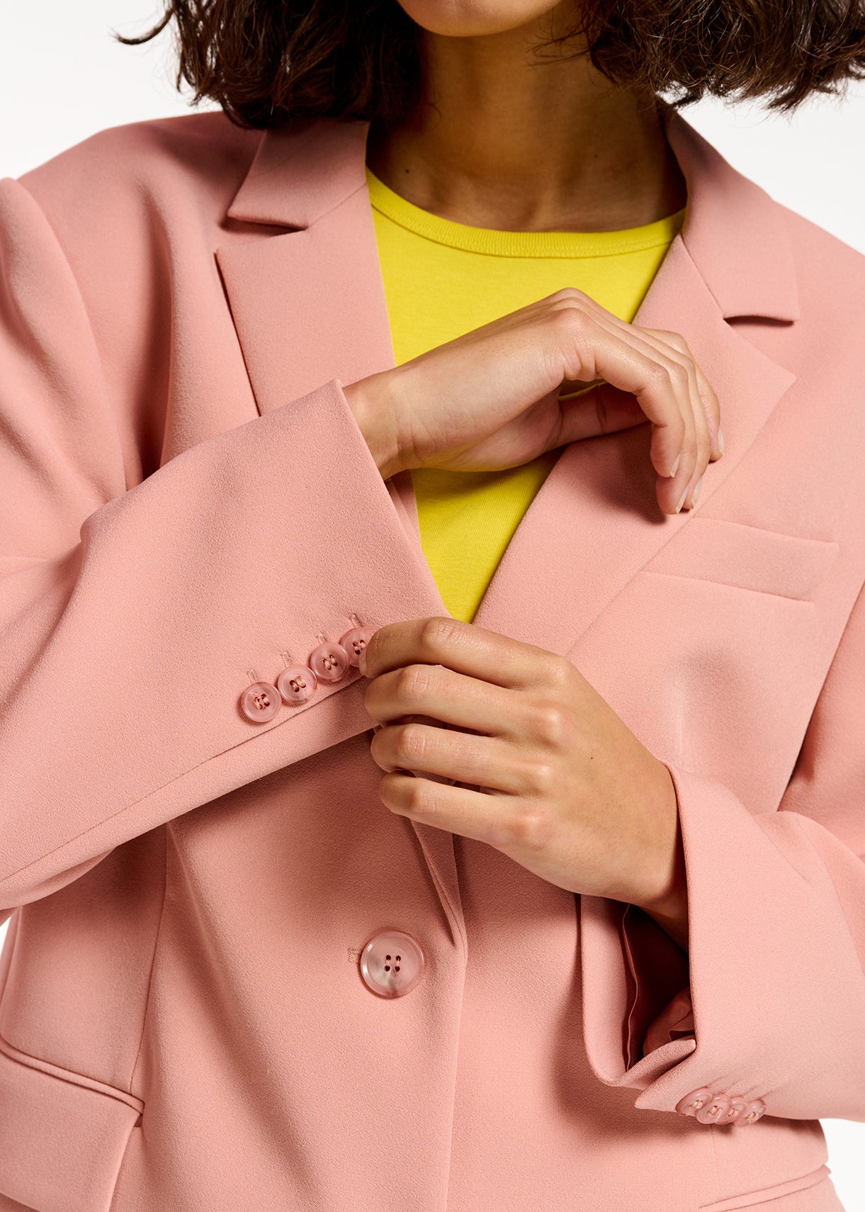 Blazer oversize en vieux rose RE—SSENTIEL | Essentiel second hand