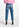 Dark blue distressed high-rise jeans Faume - seconde main