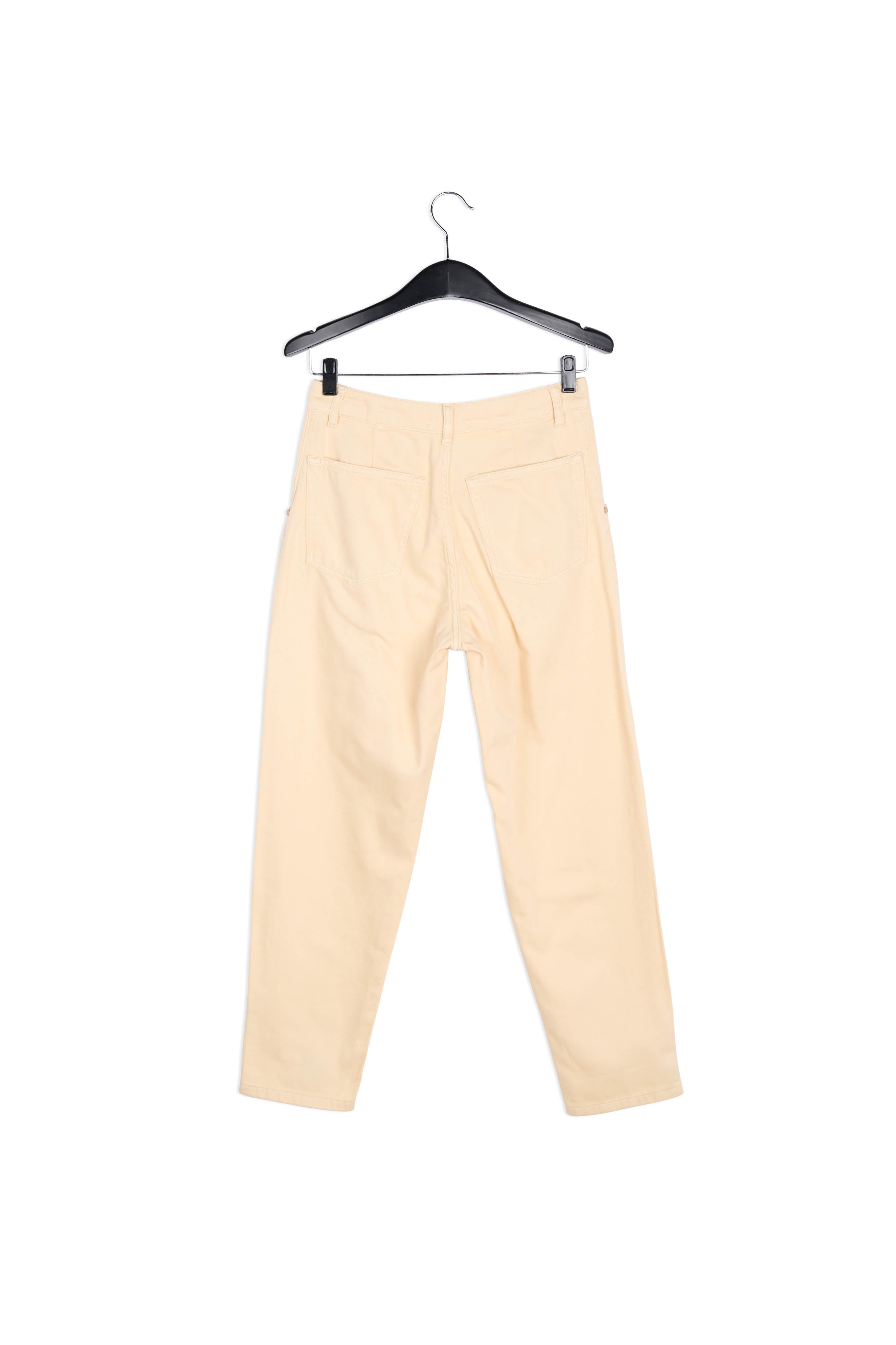 Jean fuselé écru à taille haute RE—SSENTIEL | Essentiel second hand