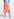 Pink and yellow plissé midi skirt Faume - seconde main