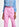Pantalon fuselé rose à taille haute Faume - seconde main