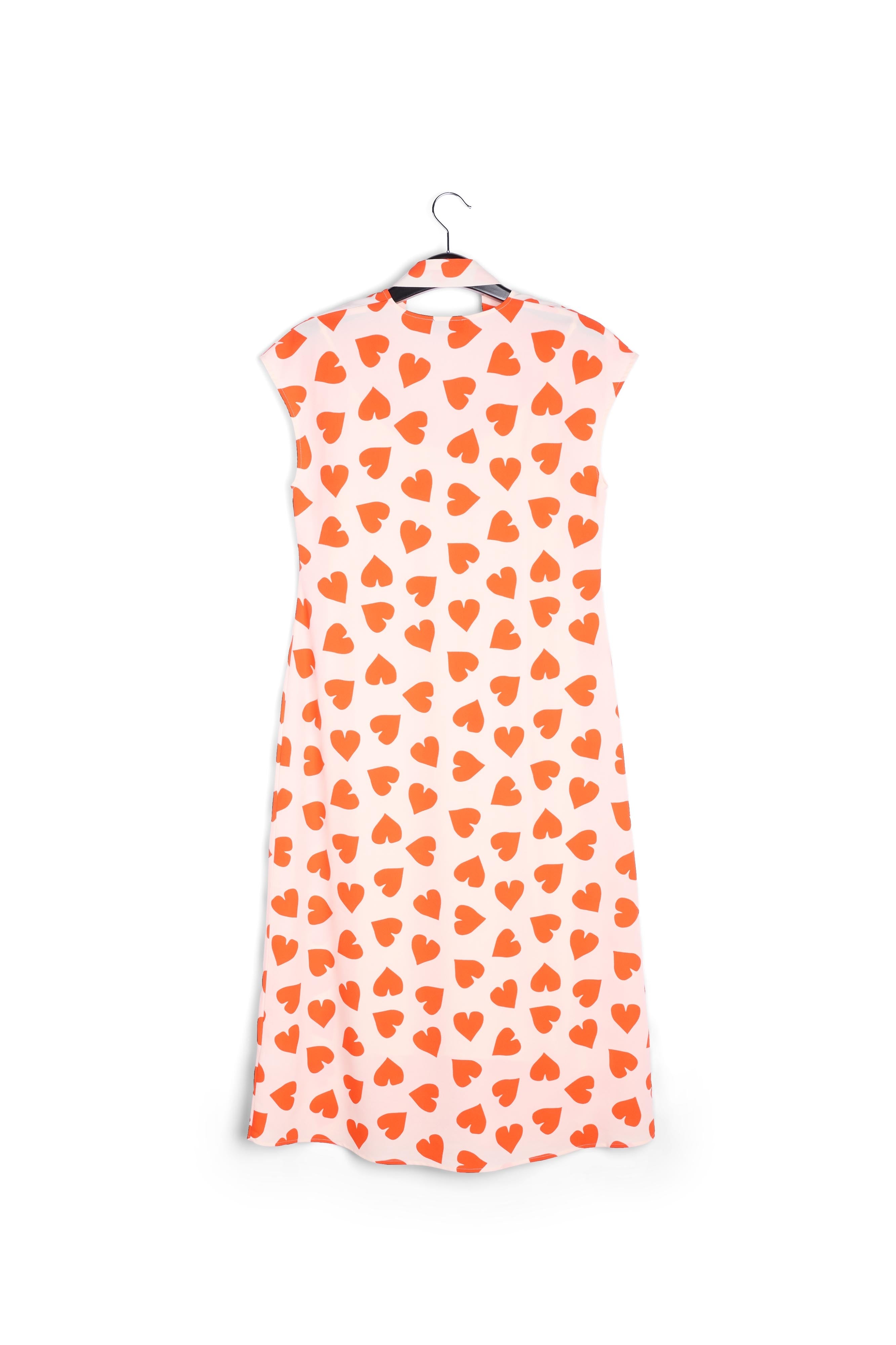 Zomerjurk met rode hartenprint RE—SSENTIEL | Essentiel second hand