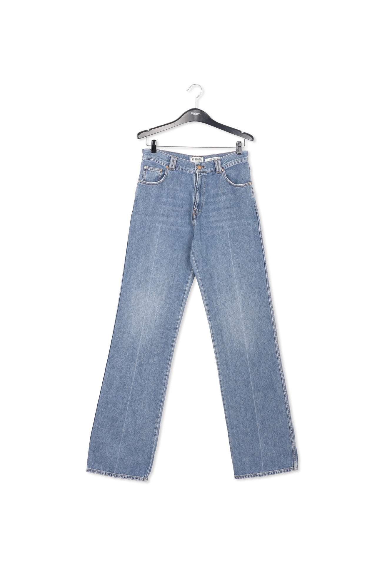 Blue Loose-fit denim jeans RE—SSENTIEL | Essentiel second hand