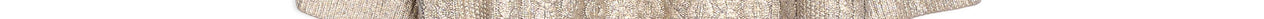 Gold metallic cable-knit sweater Faume - seconde main