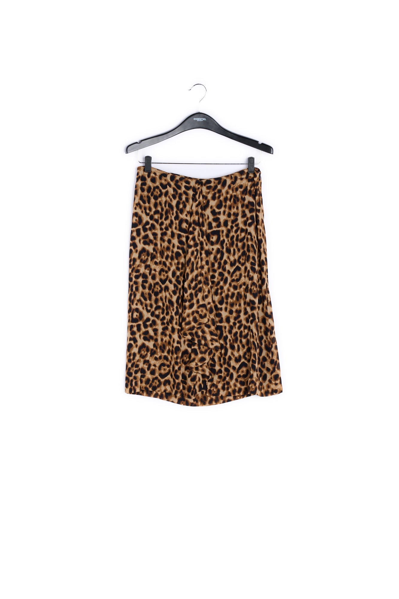 Leopard print midi skirt RE—SSENTIEL | Essentiel second hand