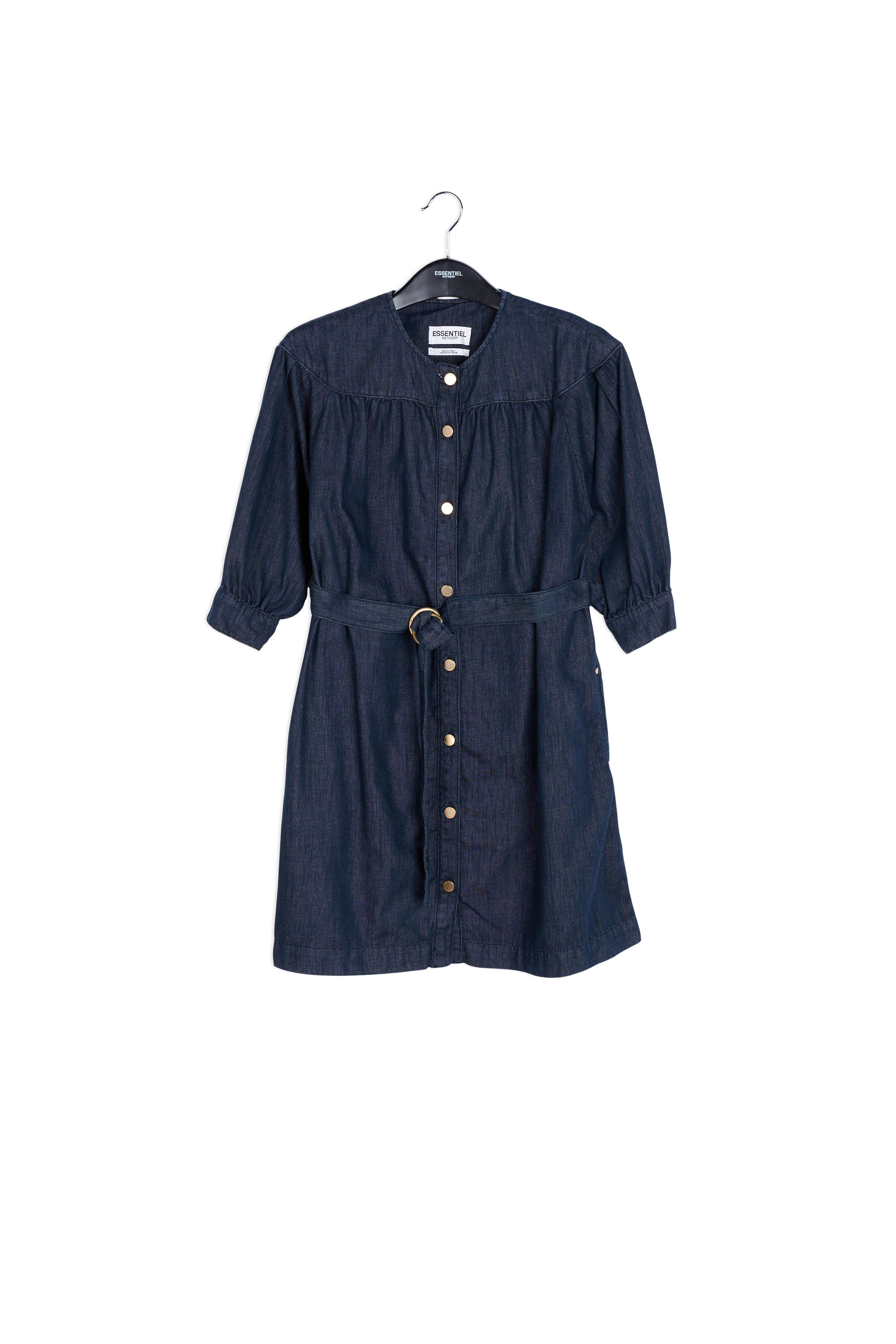 Mini robe jean bleu foncé RE—SSENTIEL | Essentiel second hand