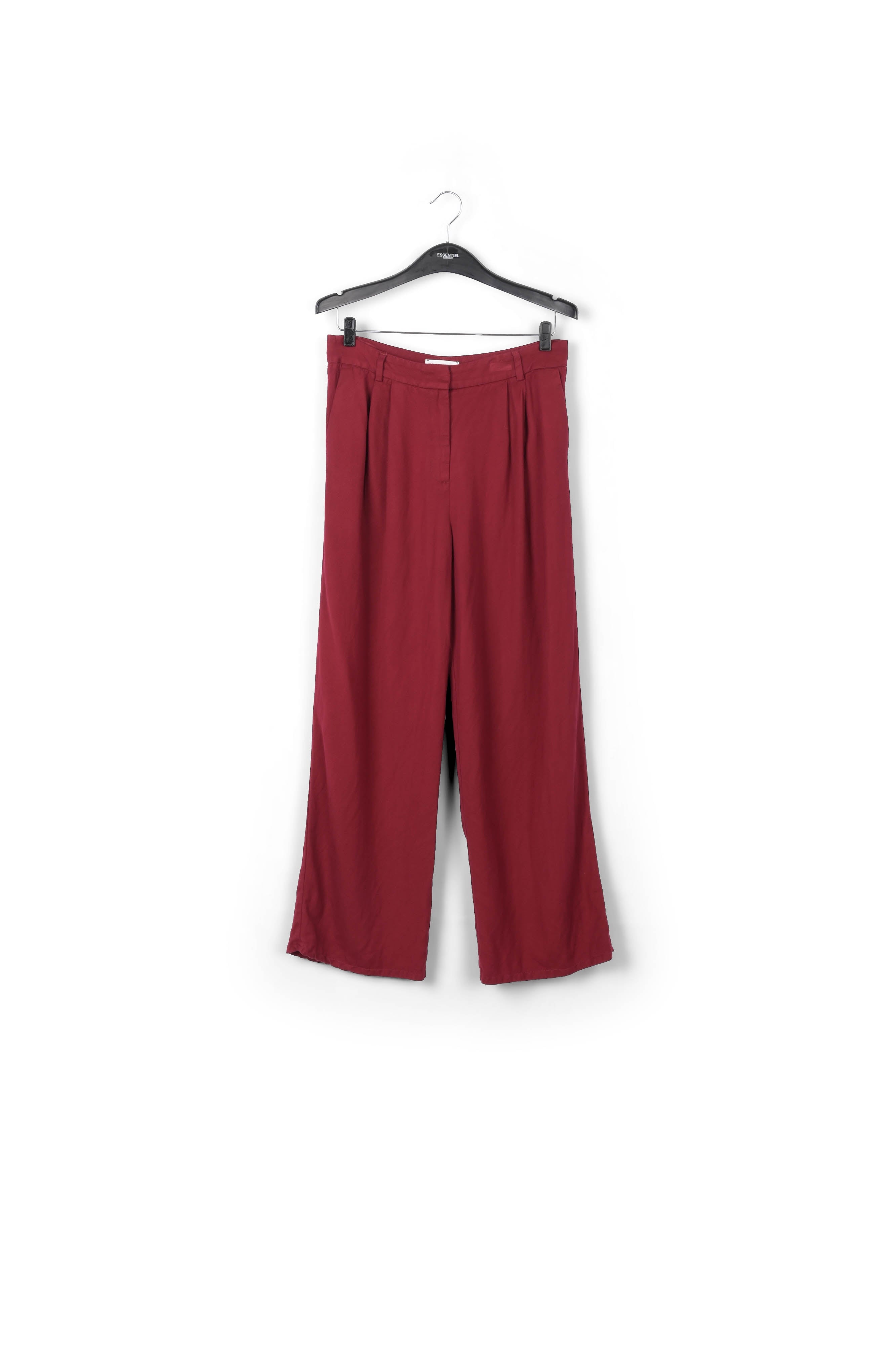 Pantalon marron aux jambes larges RE—SSENTIEL | Essentiel second hand