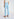 Light blue cotton-corduroy flared-fit pants Faume - seconde main