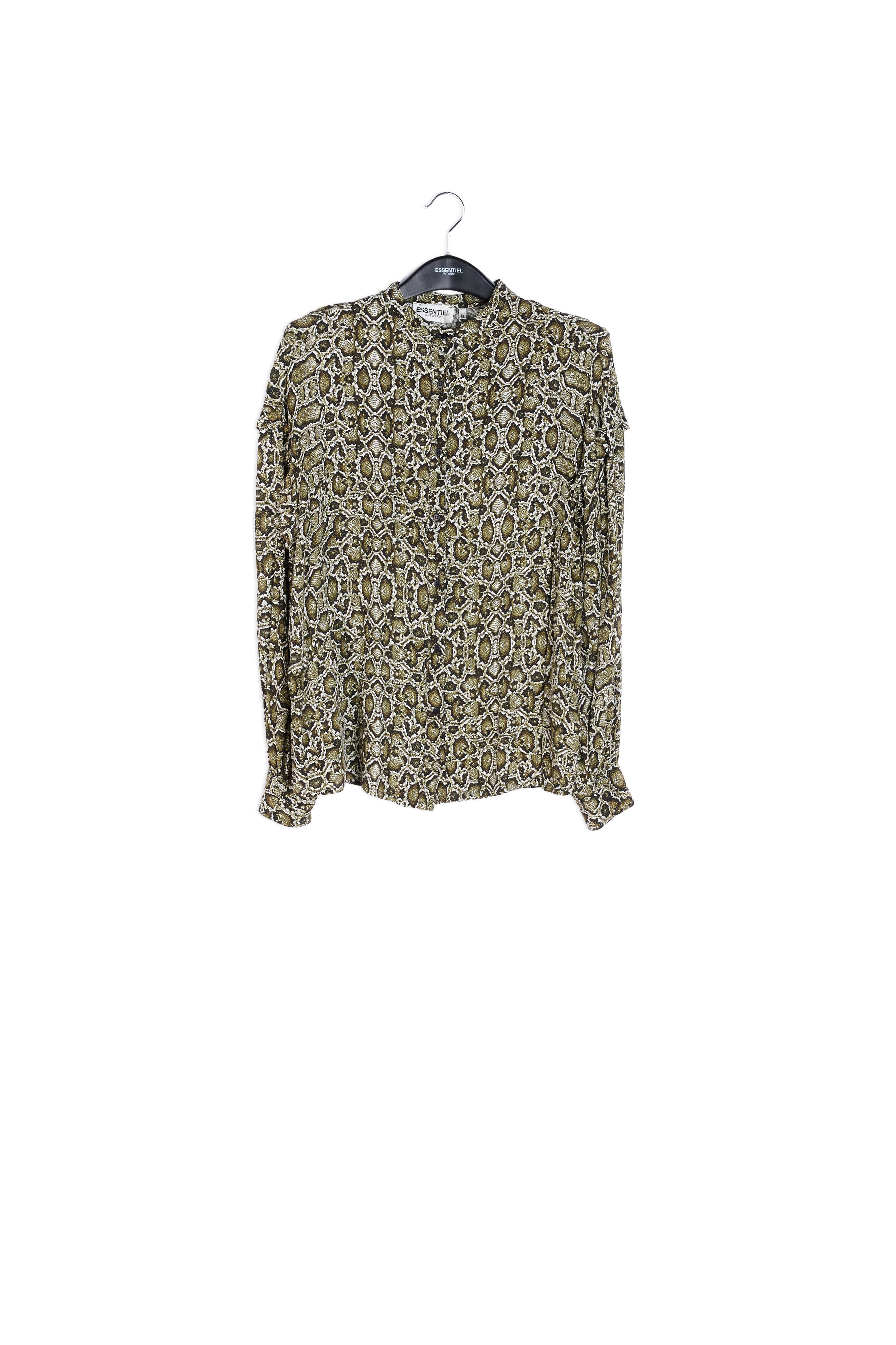 Oversized frilled shirt RE—SSENTIEL | Essentiel second hand